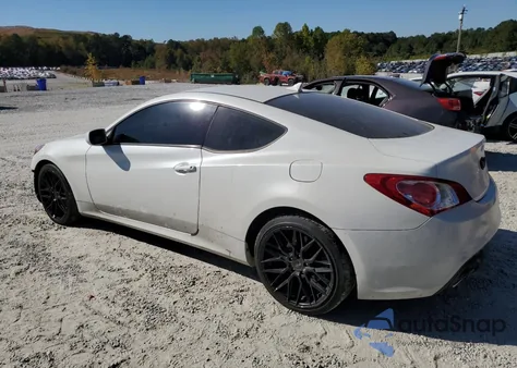2013 Hyundai Genesis Coupe 2.0T from USA, damaged, VIN KMHHT6KD8DU091641